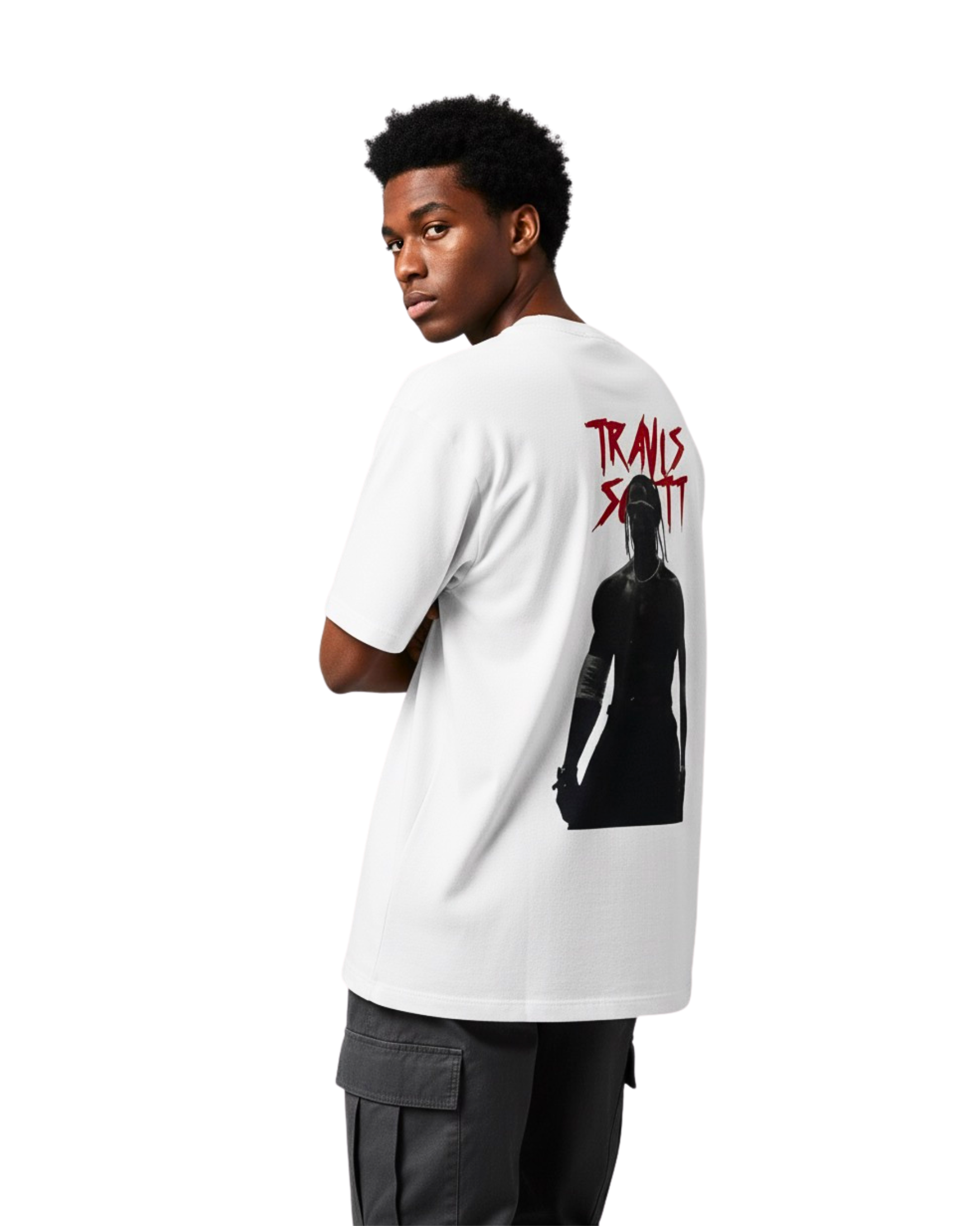 Travis Scot oversized tshirt